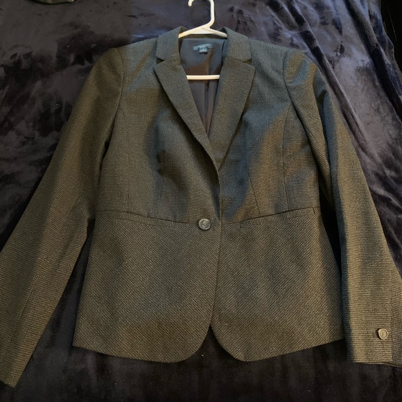 Ann Taylor black and white suit - Picture 1 of 8